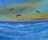 Where the Sky meets the Tide by Laura Bernardeschi Nelson 