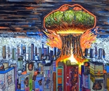 Nuclear Explosion Erupting