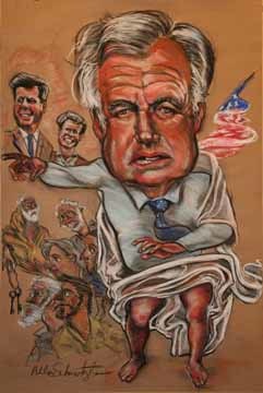 Ted Kennedy by Allen Schmertzler