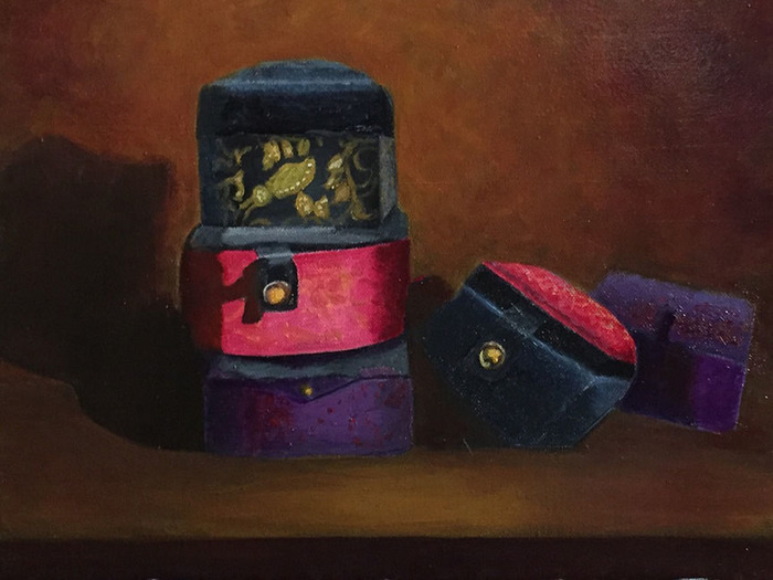 Jewelry Boxes in Velvet