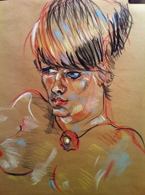 Figure Drawing 03 by Allen Schmertzler