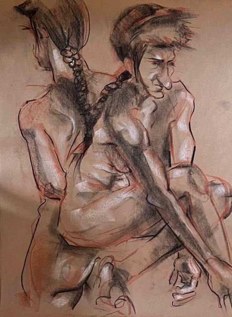 Figure Drawing 11 by Allen Schmertzler