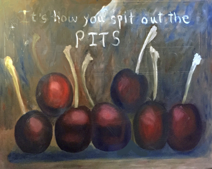 It's How you spit out the pits