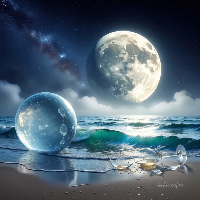 2 Moons & Glass G9