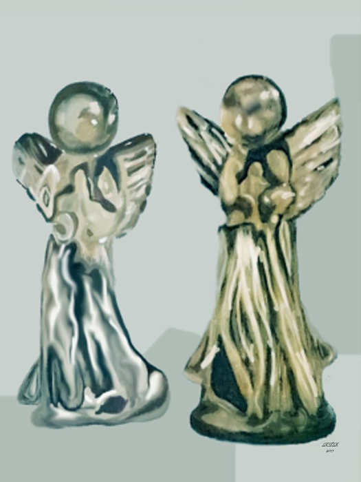 glass angels