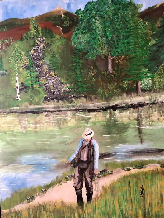 fly fisherman