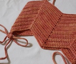 ORANGE AGATE CROCHET TOP