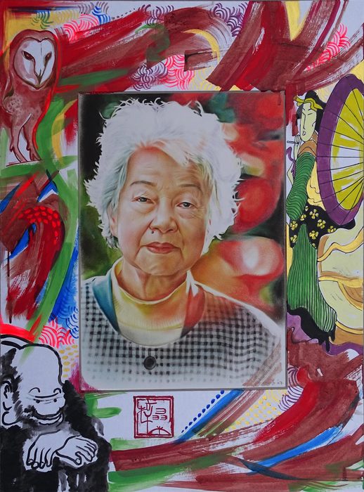 Old wise woman 