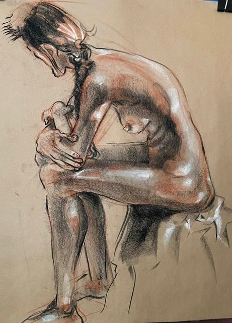 Figure Drawing 12 by Allen Schmertzler