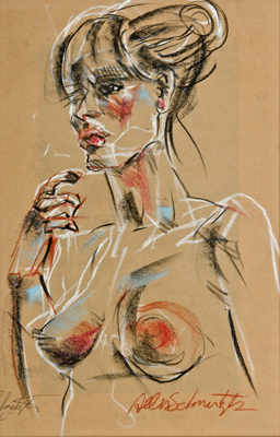 Figure Drawing 02 by Allen Schmertzler