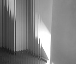 Light constructs the space
