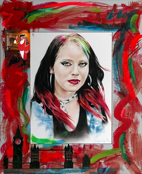 Punky girl London
