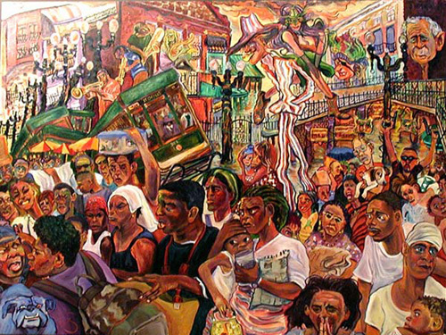 Nawlins diaspora by Allen Schmertzler