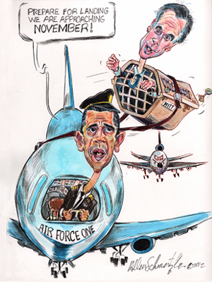Air Force One by Allen Schmertzler