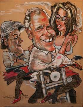David Letterman by Allen Schmertzler