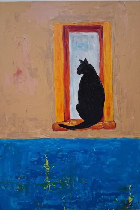  Ahuva Muzikansky, Acrylic on canvas, 100 by 70 cm