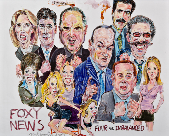 Foxy News Skirts the News