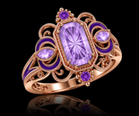 Amethyst Royale Ring