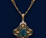 Azure Crown Necklace