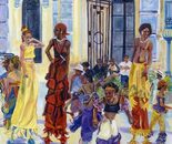 Havana street dancers