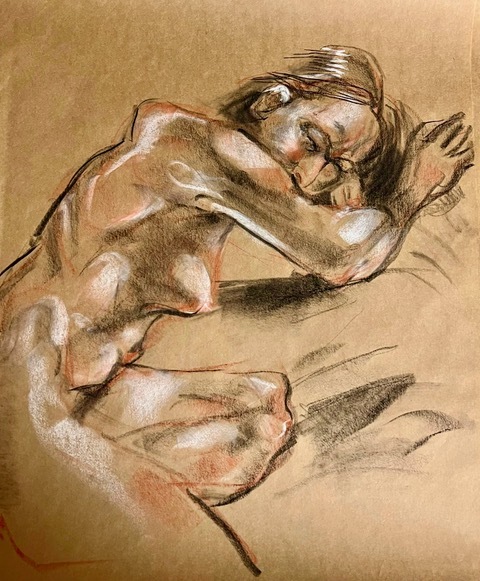Figure Drawing 09 by Allen Schmertzler