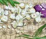 A few garlic
