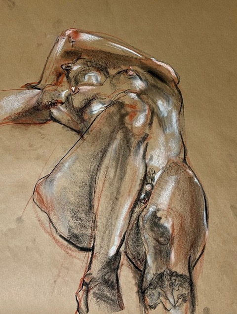 Figure Drawing 10 by Allen Schmertzler