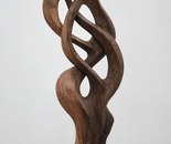 The Silent Collection / Marzieh Kahedi / 37 × 70 cm / 2025 / Minimalism, Black Forest Walnut / $1,200