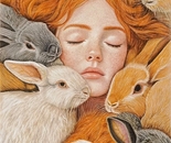 A Quiet Place Within / Arian Rezaie / 29.5 × 42 cm / 2026 / Colored Pencil on Paper / $650