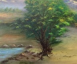 Nature with Soul / Leila Moradi / 100 × 80 cm / 2026 / Oil Painting / Price upon request