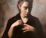 Amid Silence / Sepideh Ershadian / 100 × 70 cm /  2024 / Oil Colour / $3,000