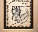 Commemorative Stamp / Vahid Hamidi / 3 × 3 cm / 1992 / Stamp Paper / Price not provided
