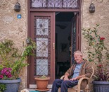 The Old Man & His Dog / Naeem Eidkhani / 30 × 40 cm - 40 × 60 cm / 2024 / Street Photography (Huawei Nova 5T) / Price not provided