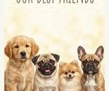 Dogs / Bahare Pourehsan / 30 × 42 cm / 2026 / Digital Art / Price upon request
