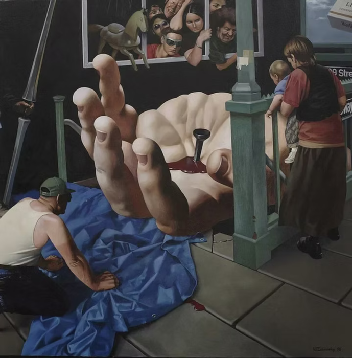 Manhattan Crucifixion