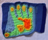 Thermal Door Handprint