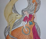 Harmony / Paria Sadat Lavasani / 20 × 30 cm / 2026 / Gouache, Watercolor, and Ink on Paper / Not for Sale