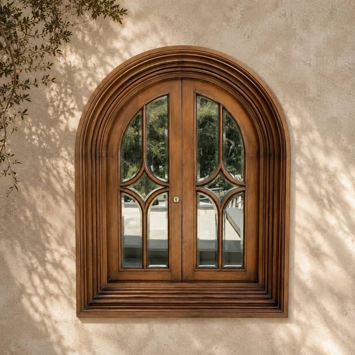 Wooden Window / Ali Zare / 190 × 140 cm / 2019 / Classic Window, Beech Wood / Price not provided