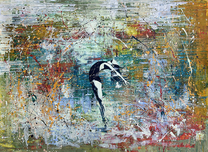 Ballerina Study. Heart Of A Tornado