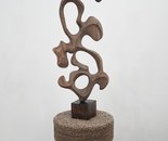 The Silent Collection / Marzieh Kahedi / 37 × 70 cm / 2025 / Minimalism, Black Forest Walnut / $1,500