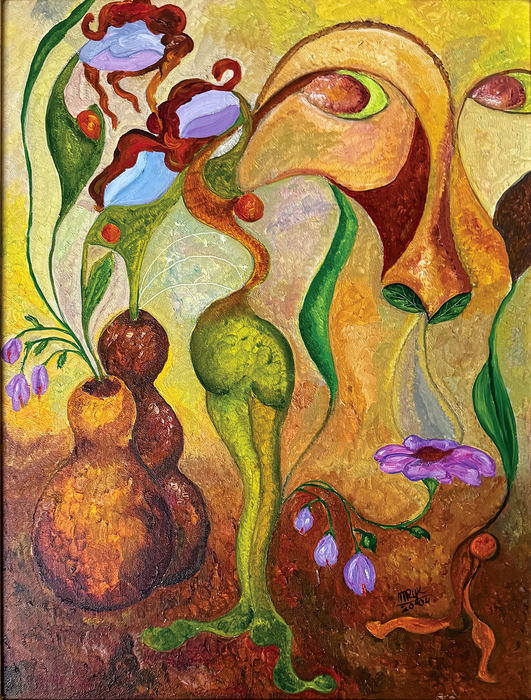 Orchids In The Pot