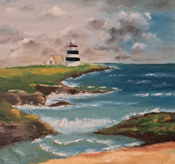 Nature / Shaily Seraj Ghazvini / 30 × 30 cm / 2026 / Oil Painting / Price not provided