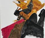 Dog Day Afternoon / Mahboubeh Taheri / 30 × 20 cm / 2024 / Watercolor / Price upon request