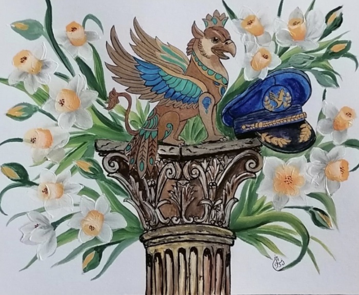 The Authenticity of Iran / Leilaolsadat Afkhami Namin / A4 / 2026 / Watercolor and Acrylic / Price not provided