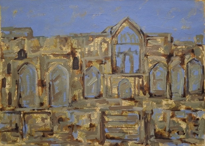 Untitled / Maryam Najafpour / 40 × 60 cm / 2025 / Acrylic / $250