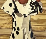 Spots & Shades / Armin Vasigh / 20 × 30 cm / 2026 / Marquetry / Price upon request