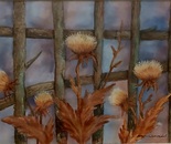 The Four Seasons / Golshan Hamedi / 50 × 43 cm / 2018 / Watercolor / $200