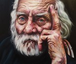 Waiting / Haniyeh Hajisafari / 100 × 80 cm / 2024 / Oil Color / $1,500