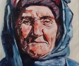 Portrait / Elham Nikravesh / 30 × 40 cm / 2022 / Oil Painting / Price not provided