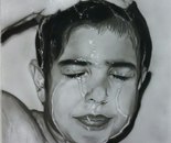 Under the Water / Nahid Afshinfard / 40 × 60 cm / 2023 / Hyperrealism / Price not provided